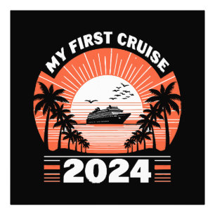 Min första kryssning 2024 fototryck