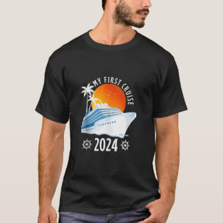Min första kryssning 2024 Vacation Matching Family T Shirt