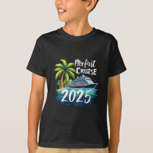 Min första kryssning 2025 Rolig första gången krys T Shirt