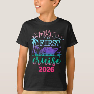 Min första kryssning 2026 familjesemesterresa fart t shirt