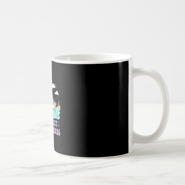 Min första kryssning 2026  kaffemugg (Höger)