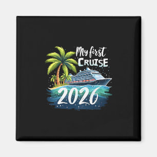 Min första kryssning 2026 Rolig första gången krys Magnet