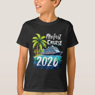 Min första kryssning 2026 Rolig första gången krys T Shirt