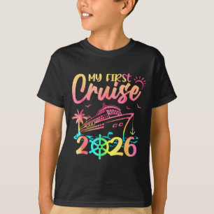 Min första kryssning 2026 Rolig första gången krys T Shirt