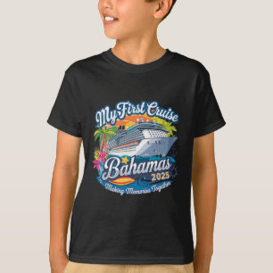 Min första kryssning Bahamas 2025 Cute First Cruis T Shirt