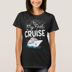 Min första kryssning Manar Women Girls and Boys Cr T Shirt