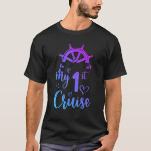 Min första kryssning Manar Women Girls and Boys Cr T Shirt