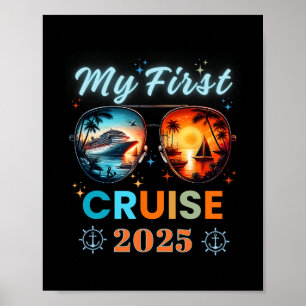 Min första kryssningsresa 2025 familjeresa tjej poster