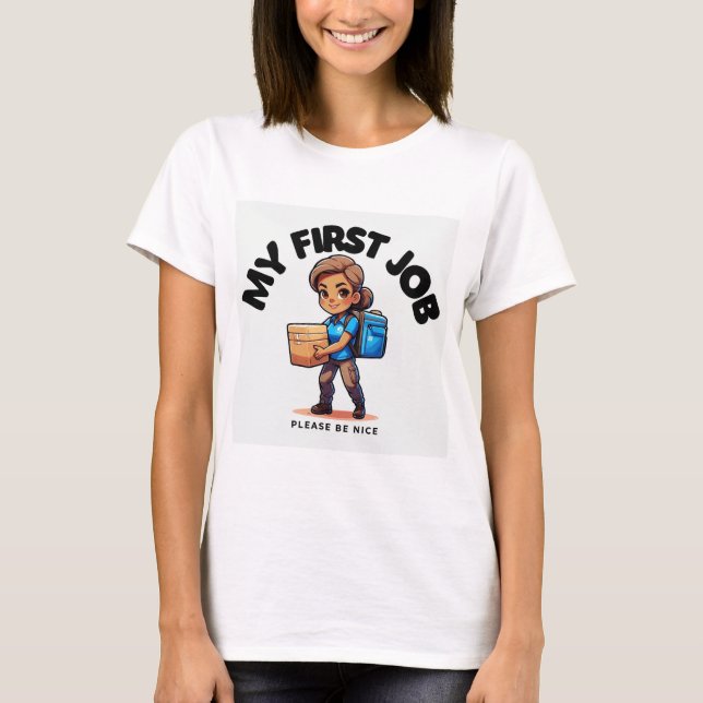 Min första leverans jpb t shirt (Framsida)