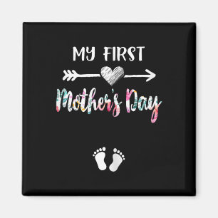 Min första mors dag graviditetsannonsering mamma t magnet