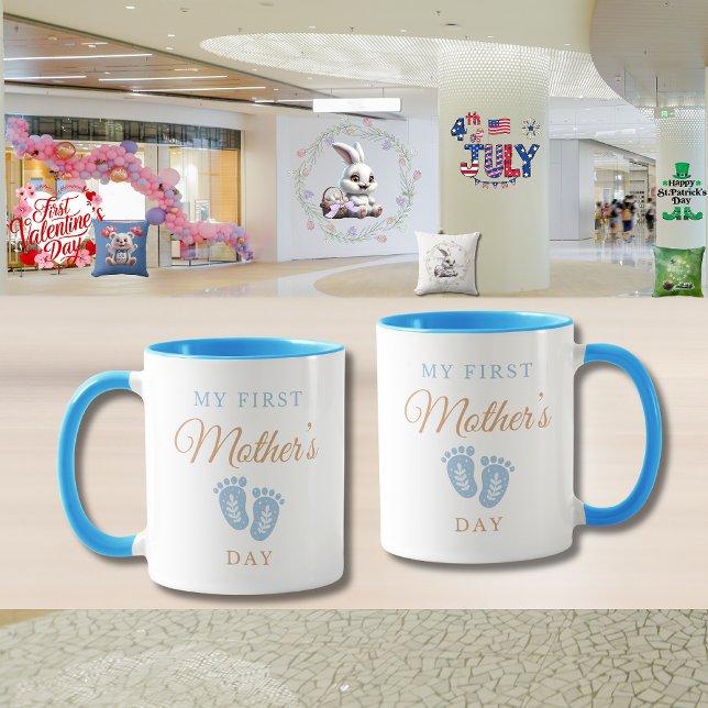 Min första mors dag "Kärlekens trädgård"  Mugg (Skapare uppladdad)
