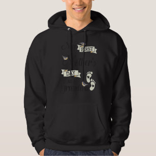 Min första Motheru2019s-dag som mormor Motheru2019 Hoodie