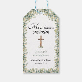 Min Första Nattvarden Första Nattvarden Present Ta Presentetikett