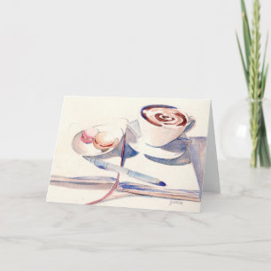 Min första Paris Macaron Kort