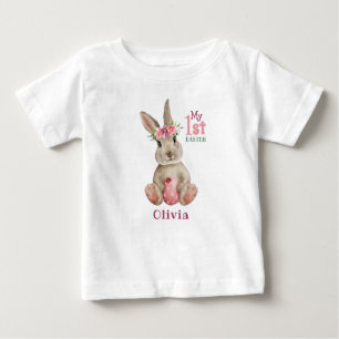 Min första Påsk - Bunny Rabbit och Pawardöme Egg T Shirt