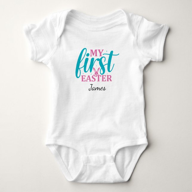Min första Påsk-cute T Shirt (Framsida)