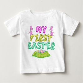 Min första Påsk Girl Tee Shirt