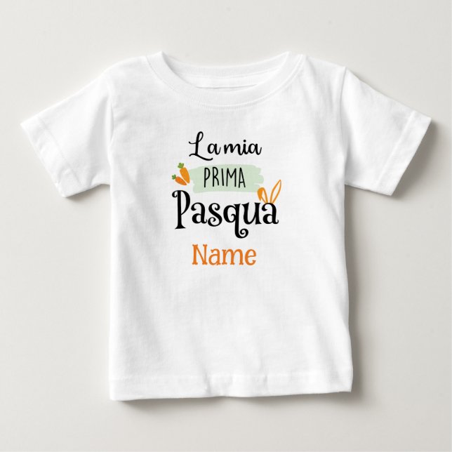 Min första Påsk - La Mia Prima Pasqua T Shirt (Framsida)