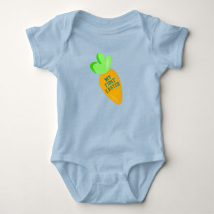 Min första påsk pojkens blå t shirt