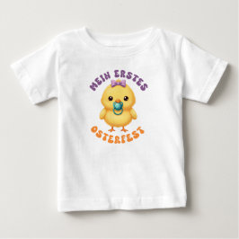Min första påsk - Sött kyckling med napp T Shirt
