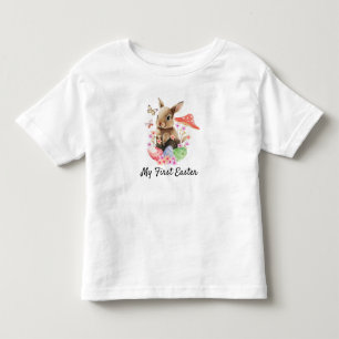 Min första Påsk-vattenfärgsbunny T Shirt
