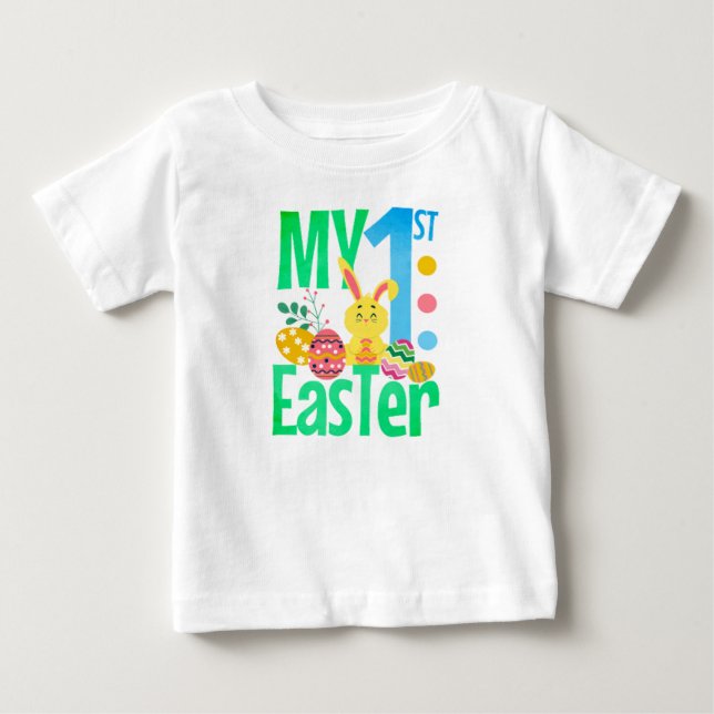 Min första påskbaby t shirt (Framsida)