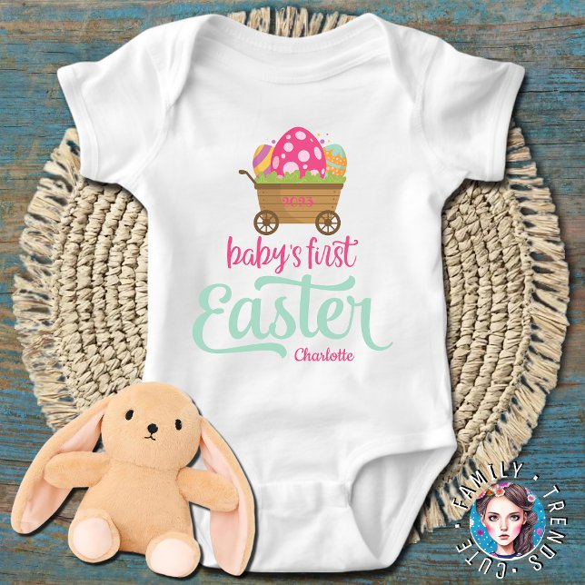 Min första påskoutfit för flickor t shirt (Skapare uppladdad)