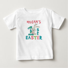 Min första Personlig Påsk Namn T Shirt