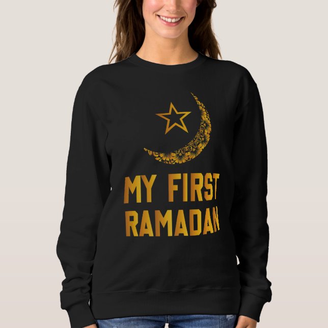 Min första Ramadan Ramadan Mubarak Funny Ramadan K T Shirt (Framsida)