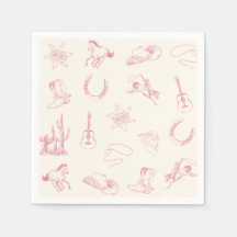 Min Första Rodeo Rosa Cowgirl Västerländsk Födelse