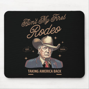 Min första Rodeo Trump Cowboy tar Amerika tillbaka Musmatta