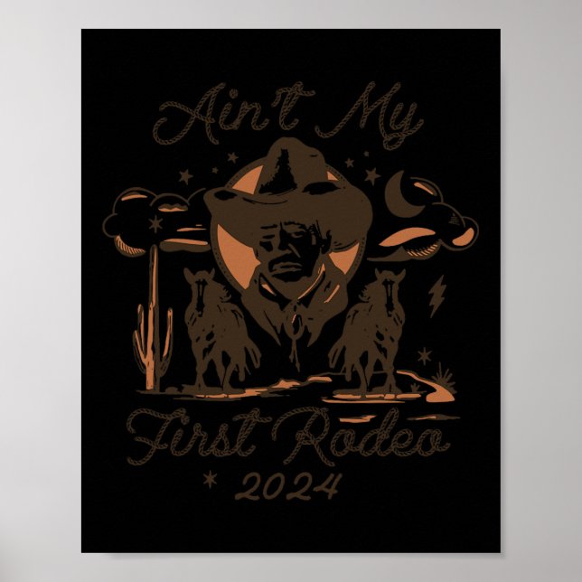 Min första Rodeo Trump Poster (Framsidan)