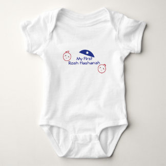 Min första Rosh Hashanah-äpple, granat, kippah T Shirt