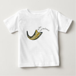Min första Rosh Hashanah Shofar Baby Shirt T Shirt