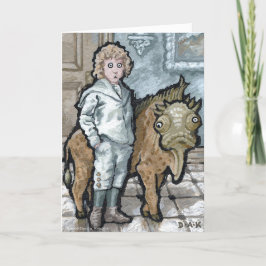 Min första sats nr 4 - Tom inre, Surreal Hälsning Kort