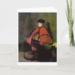 Min första sermon, John Everett Millais Kort