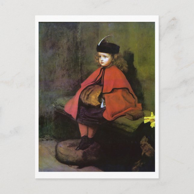 Min första sermon, John Everett Millais Vykort (Framsida)