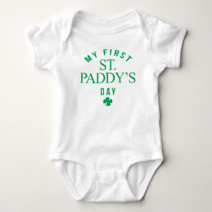 Min första St Paddy's Day Baby - St Patrick Day T Shirt