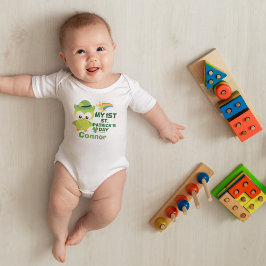 Min första St. Patrick-Day Cute Uggla T Shirt