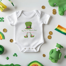 "Min första St. Patrick's Day"-Anpassningsbar för T Shirt