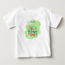 Min första St. Patricks Day-Personlig T Shirt