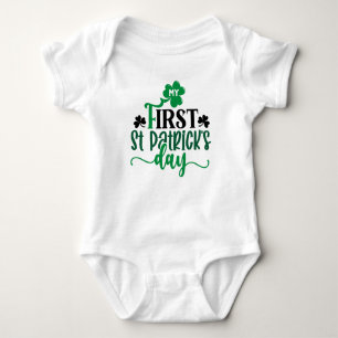 Min första St patrick's day T Shirt