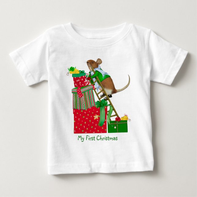 Min första T-shirt, jul Tröja (Framsida)