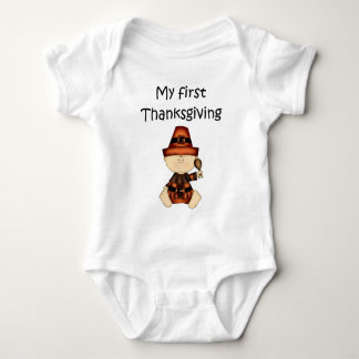 Min första Thanksgiving Boy #1 *Creeper* T-shirt