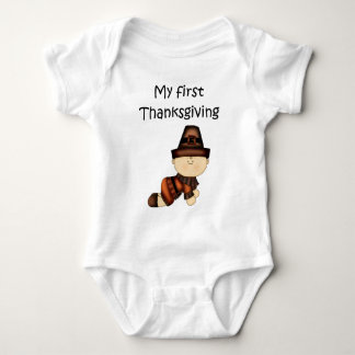 Min första Thanksgiving Boy #2 *Creeper* Tröja