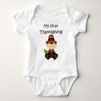 Min första Thanksgiving Girl #3 *Creeper* T-shirt
