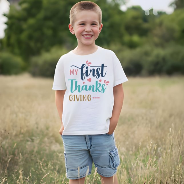 Min första Thanksgiving T Shirt (Skapare uppladdad)