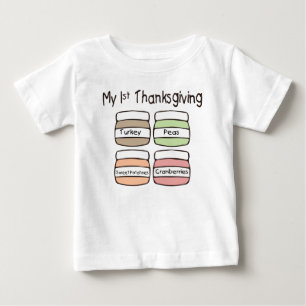 Min första thanksgivingT-tröja T Shirt