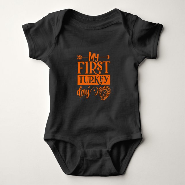 Min första turkiske dagstidning Typografi T Shirt (Framsida)