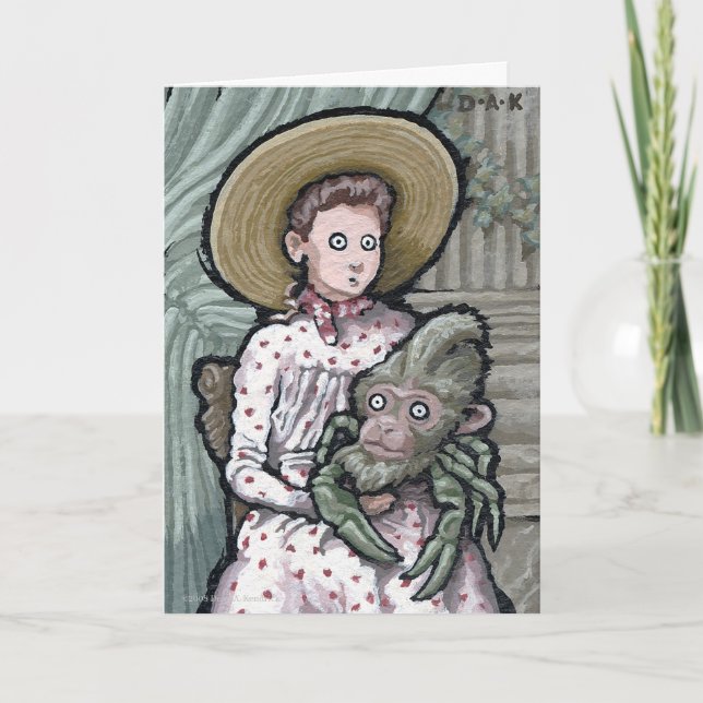 Min första uppsättning nr 3 - Tom inre, Surreal Hä Kort (Framsida)